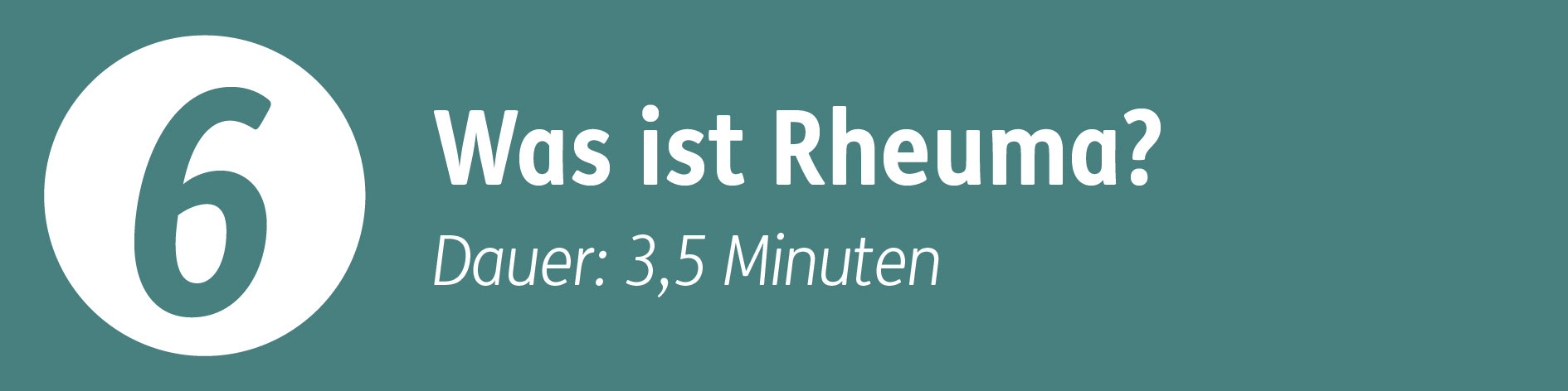 Standort 6 - Was ist Rheuma?